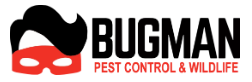 BUGMAN Pest Control and Wildlife logo